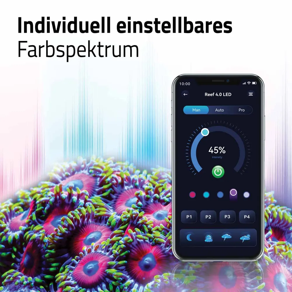 Fluval Reef Led 4.0 46w 88,2-125,8 cm